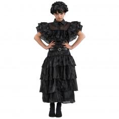 Robe de bal noire - Mercredi™ - Fille