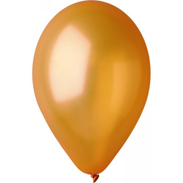 Sachet Ballon Or Métallisé x10 - BA19680/OR