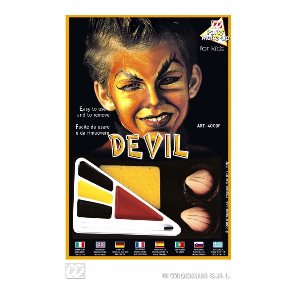 Kit De Maquillage Avec Accessoire - Diable - 4009H_DIA