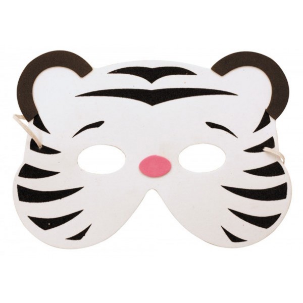 Masque Tigre Blanc - Enfant - 871188