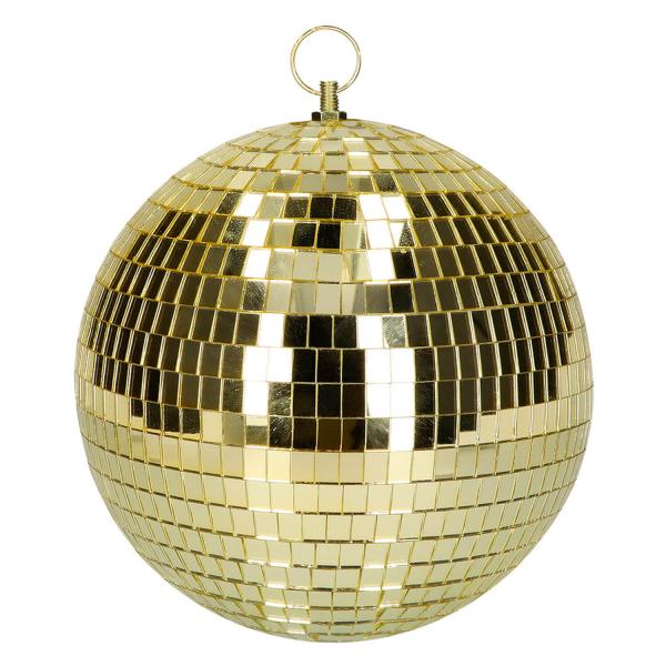 Boule disco 20 cm - Or - 00707