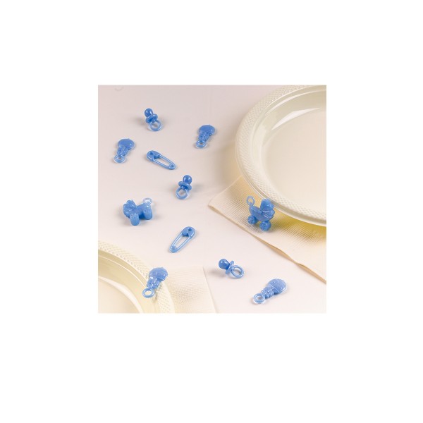 Confettis De Table Tétines Bleues - Premier Age Garçon - 369655