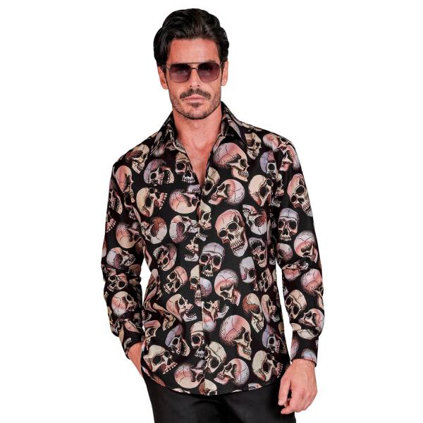 Déguisement Chemise Crânes - Homme - 31006-parent