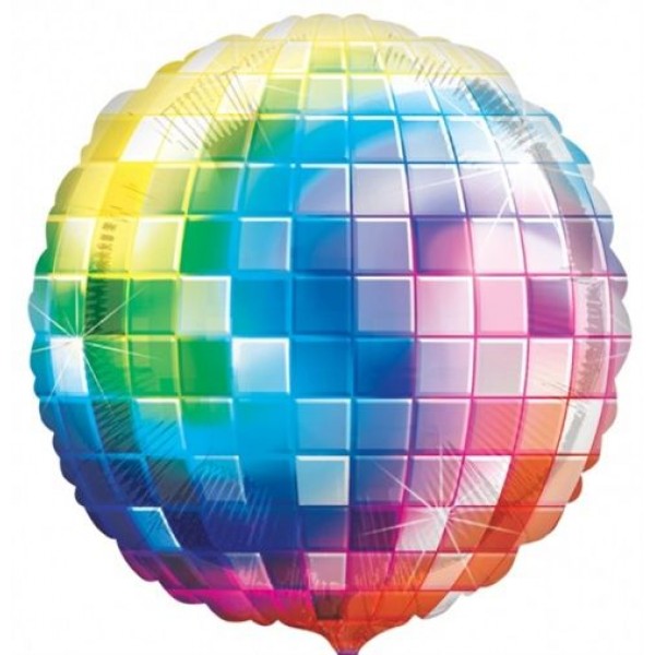 1 Gros Ballon Mylar-81 cm-Disco - 2746301