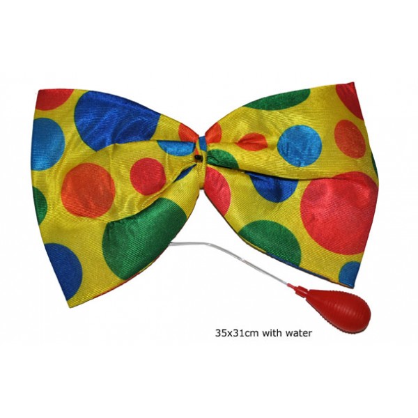 Noeud papillons Clown et lance eau - 55245