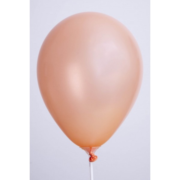 Ballons de baudruche Rose cuivré x10 - 21957