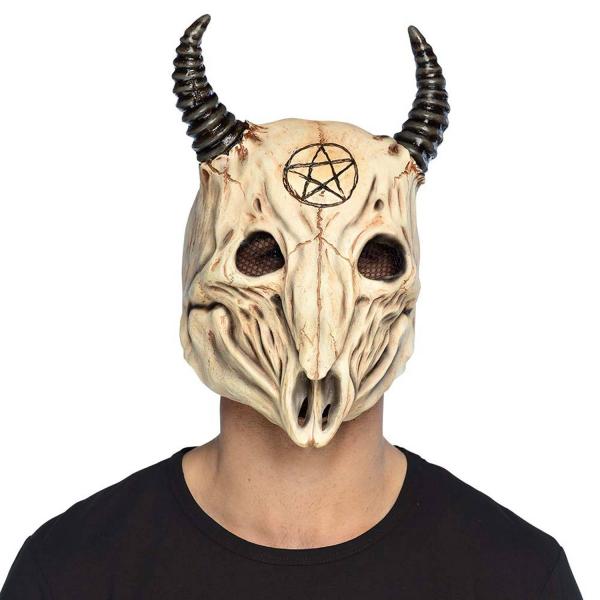 Masque Latex : Bélier Tête de mort - RDLF-97587