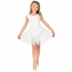 Jupon Tutu Brillant Blanc - Enfant