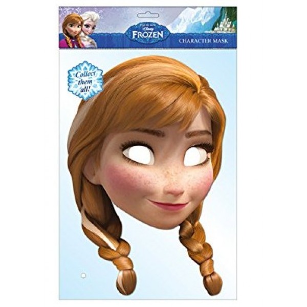 Masque en carton - Anna - Frozen - La Reine des Neiges ™ - MA1304