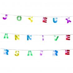 Guirlande lumineuse Joyeux Anniversaire