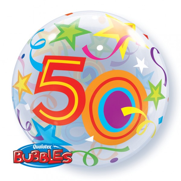 Ballon 50 ans Bubbles - 24171Q
