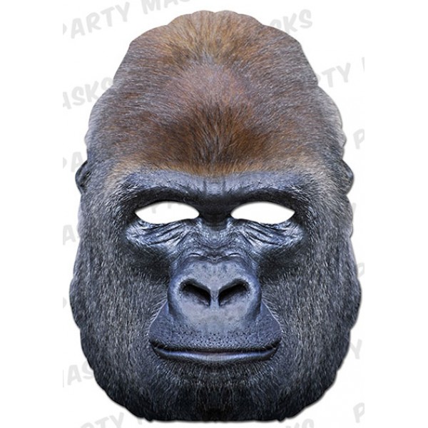 Masque en Carton Gorille - 9POC14