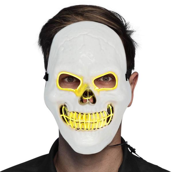 Masque LED Crâne tueur - Adulte - 72258
