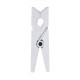 Miniature Mini Pinces En Bois - Blanches x 24