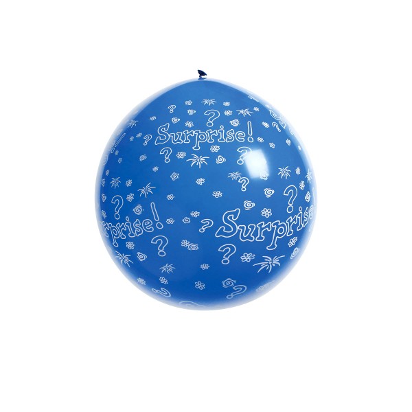 Ballon Bleu  1M - Surprise - 11166_BL