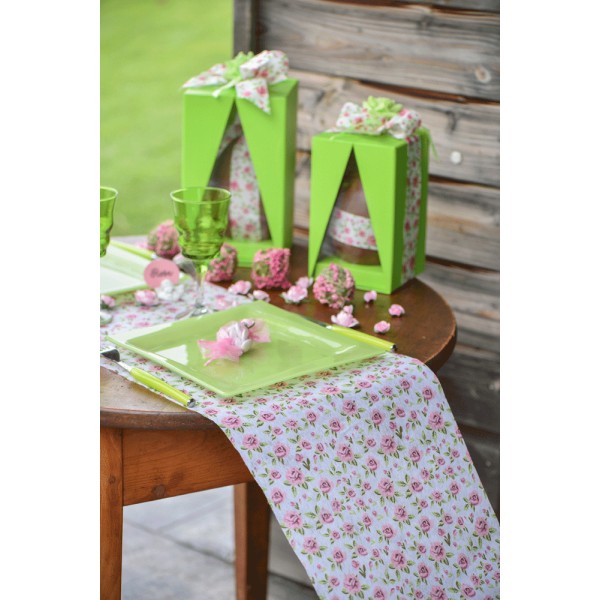 Chemin de table Liberty Rose - 5393-57