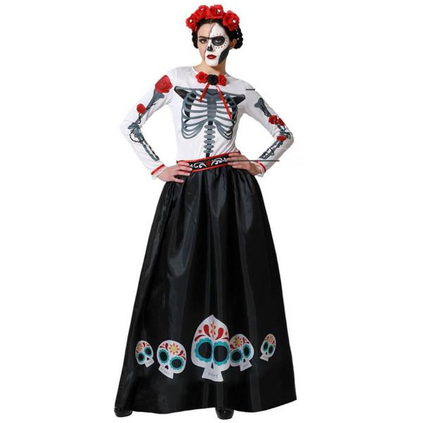 Déguisement squelette mexicain - Femme - 71457-Parent