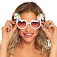 Lunettes fantaisie en plastique - Party Licorne