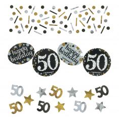 Confettis de table : 50 ans : 34g