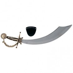 Epée de pirate et bandeau cache-oeil