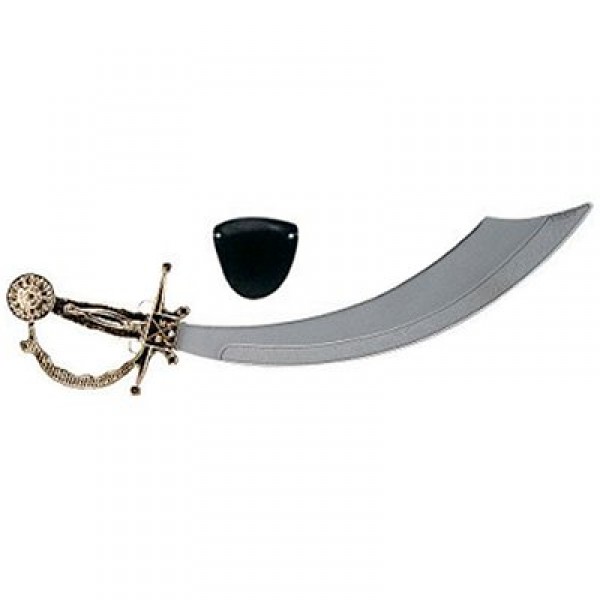 Epée de pirate et bandeau cache-oeil - Grand modèle - Rubies-154083GM
