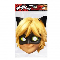 Masque Carton Chat Noir : Miraculous