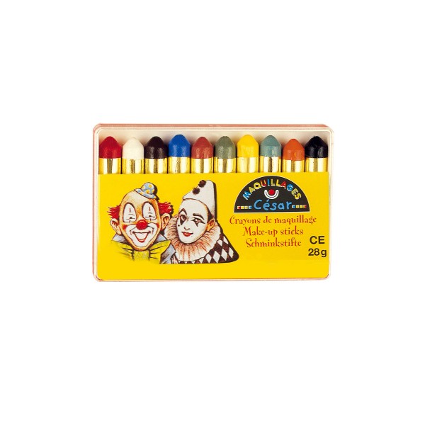 Artbox Lot De 10 Gros Crayons De Couleur Épais Avec Taille-Crayon – Idéal Pour Enfants Et École