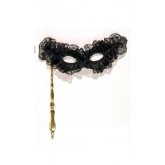 Loup Adulte Papillon Dentelle Noir