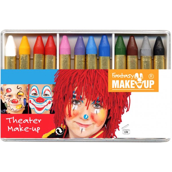 Set De 12 Crayons De Maquillage	 - FA18093