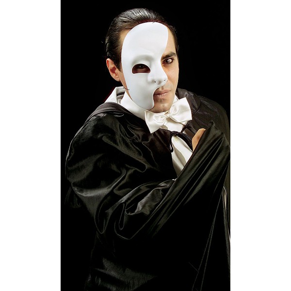 Demi Masque Fantôme de l'Opéra - 6430P