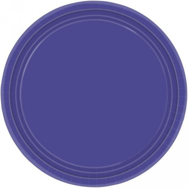 Assiettes Violette x8 - 54015-25