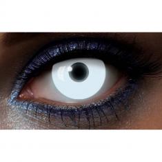 Lentilles de contact annuelles (sans correction) , UV blanc la paire