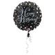 Miniature Ballon en aluminium rond : Happy birthday : 43 cm