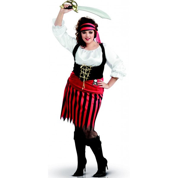 Déguisement Grande Taille - Pirate Femme - 17695