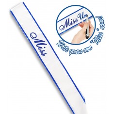 Echarpe de Miss en satin