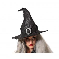 Chapeau de sorcière noir - Halloween