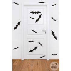 Lot 60 Stickers 3D - Chauve-souris 