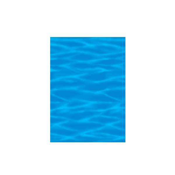 1 Rouleau De Décoration Murale Hawaï Océan Bleu - 670218