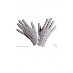 Paire De Gants Courts Gris