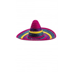 Sombrero Paille Multicolore