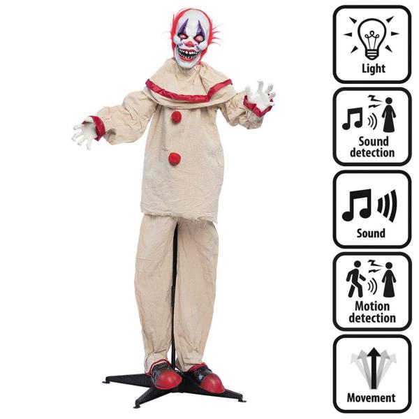 Décoration debout : Clown Effrayant - RDLF-73109