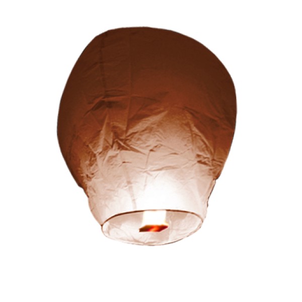 Lanterne Volante Balloon chocolat - 1556