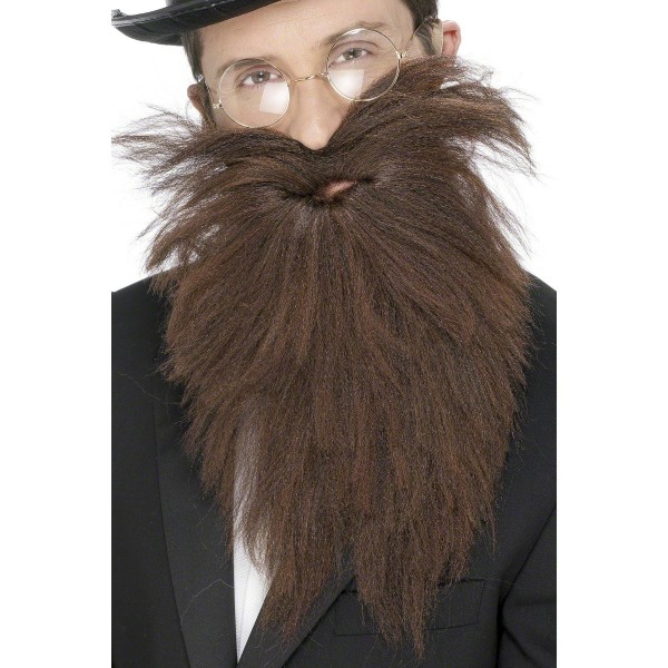 Barbe Et Moustache Chatain Extra - 22833