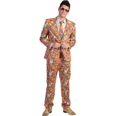 Costume Homme Vintage Années 60/70 : Soirée Déguisée - Déguiz-Fêtes