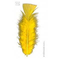 Sachet De 50 Plumes Jaunes