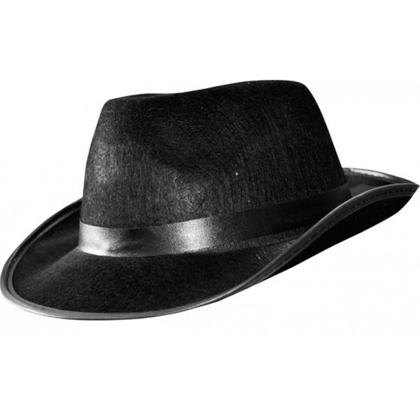 Chapeau Al Capone - Noir - 140308