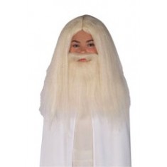 Perruque Et Barbe Gandalf™ (Le Seigneur Des Anneaux™)