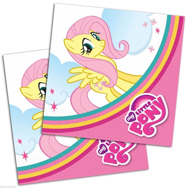 Lot de 20 serviettes : My Little Pony - 998468