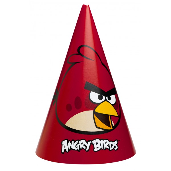 Chapeaux de Fête Red Birds™ Angry Birds™ - 250153