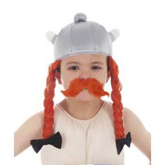 Casque Obélix en Tissu - Enfant